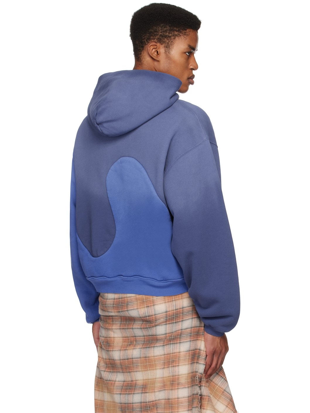 Blue Classic Swirl Hoodie - 3