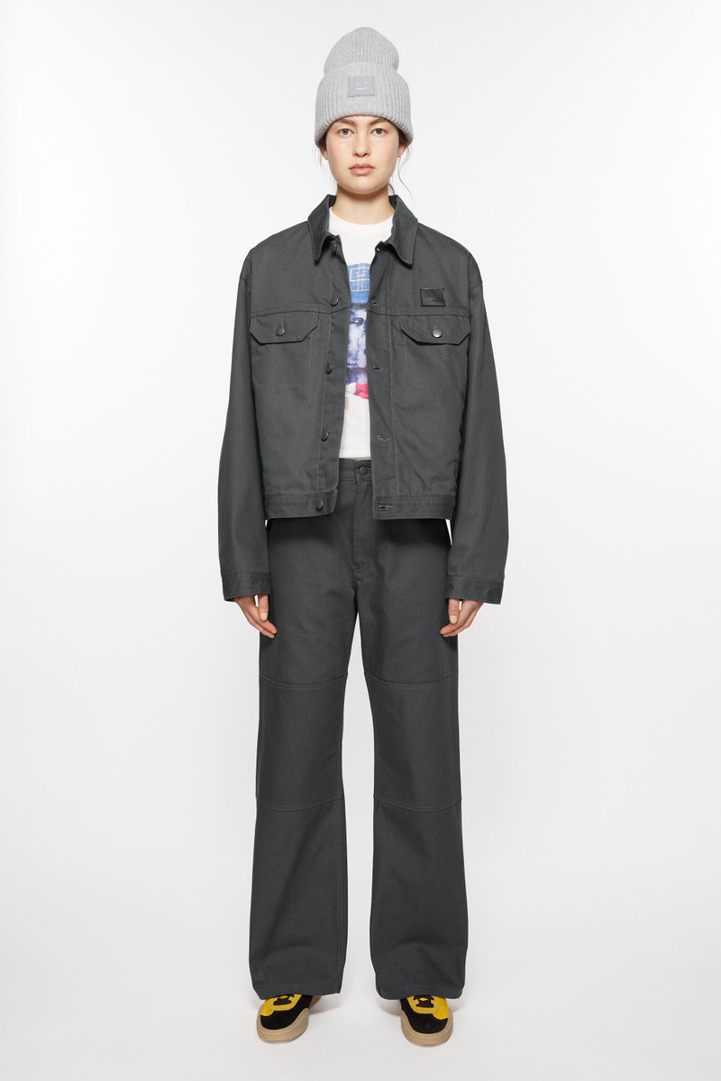 Acne Studios Canvas jacket - Dark grey outlook