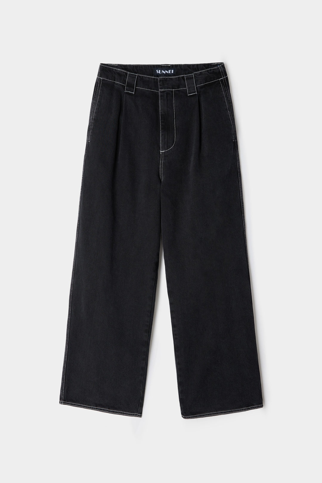 RIC PANTS / denim black - 2