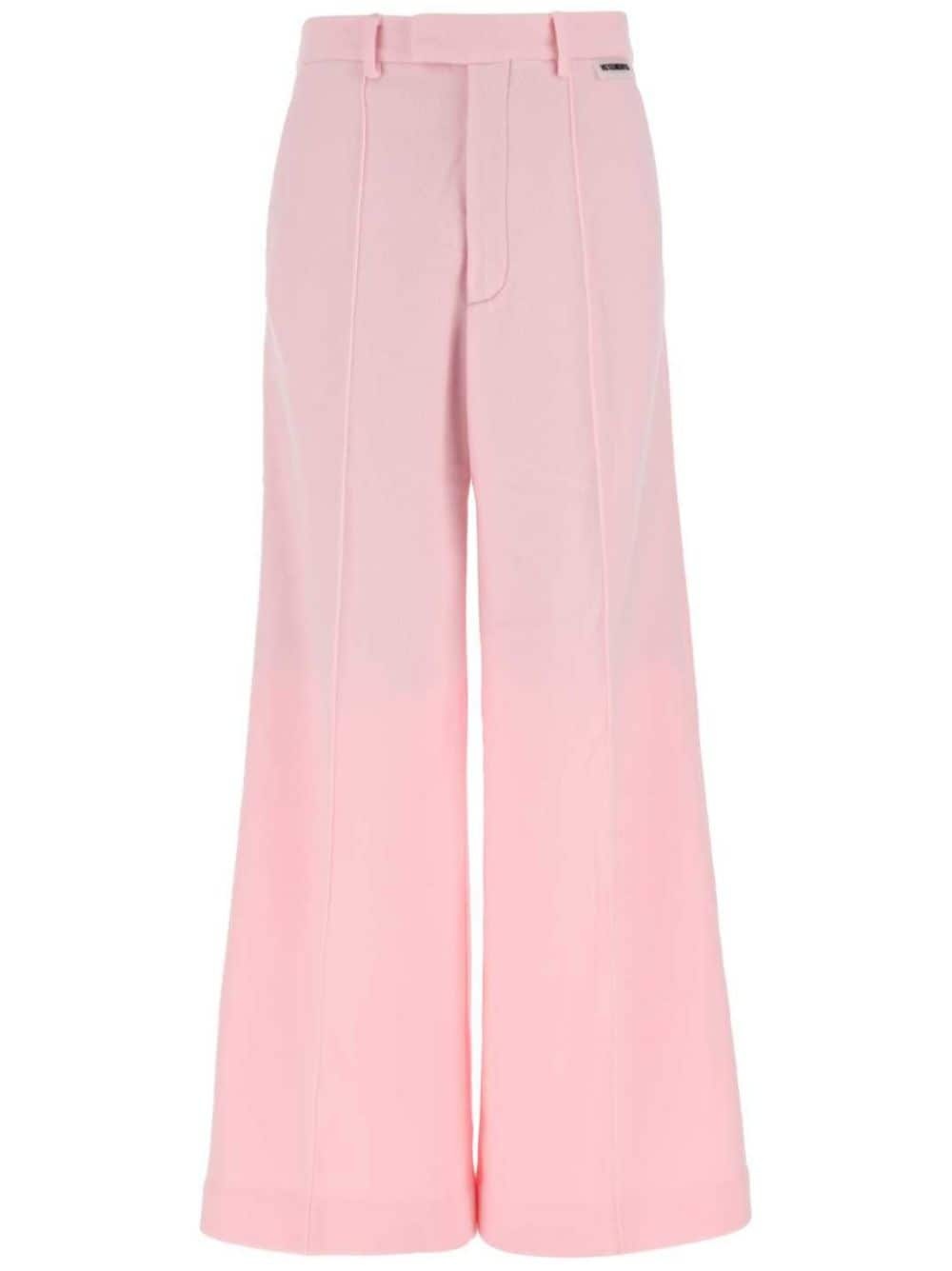 logo-patch trousers - 1