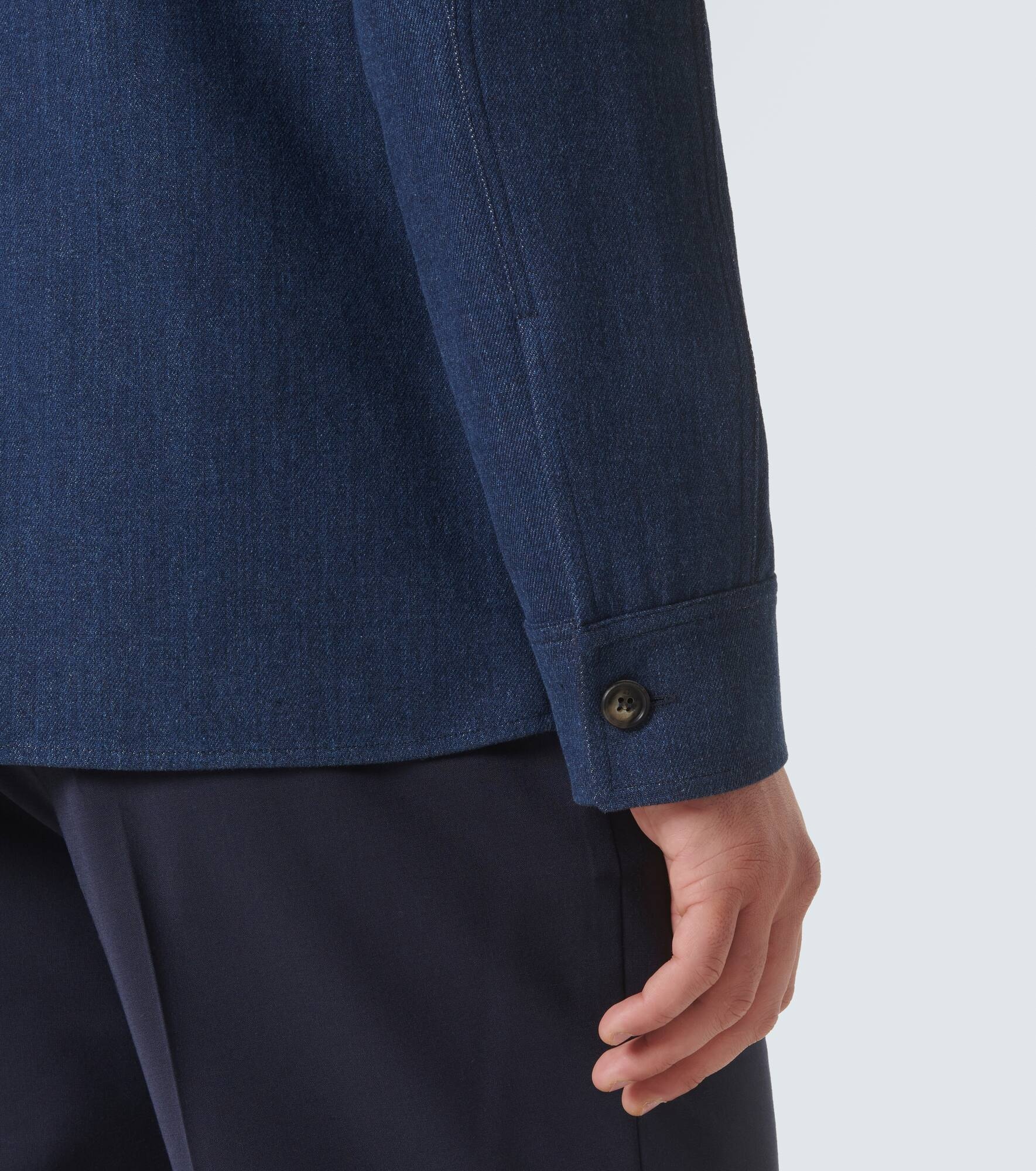 Everly denim overshirt - 6