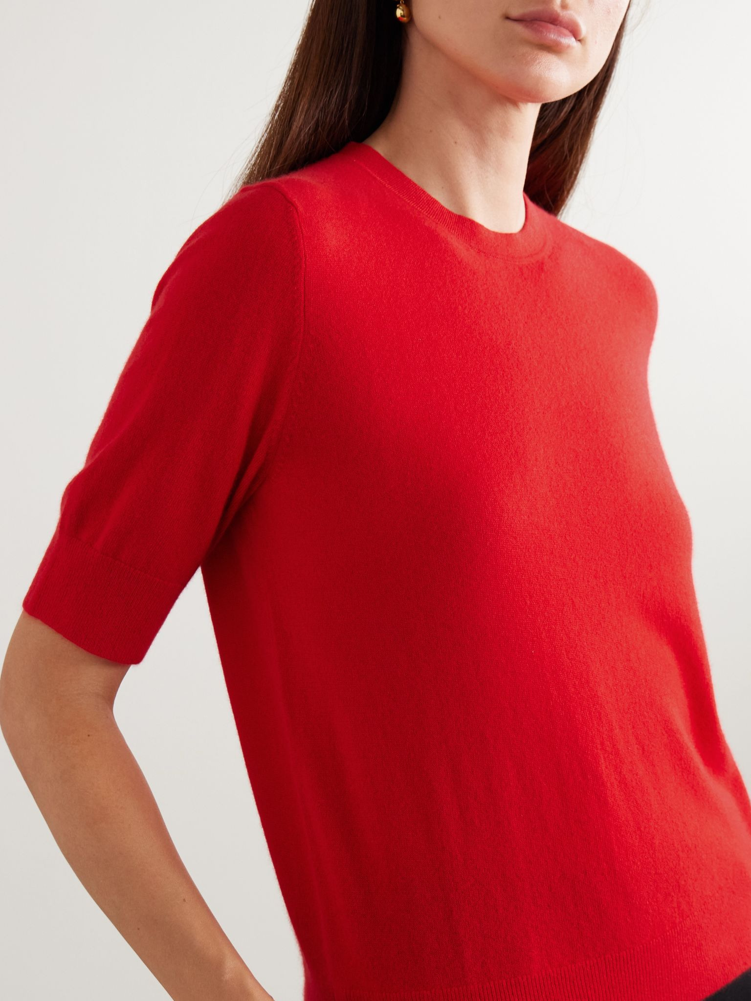 Imogen organic cashmere sweater Red - 5