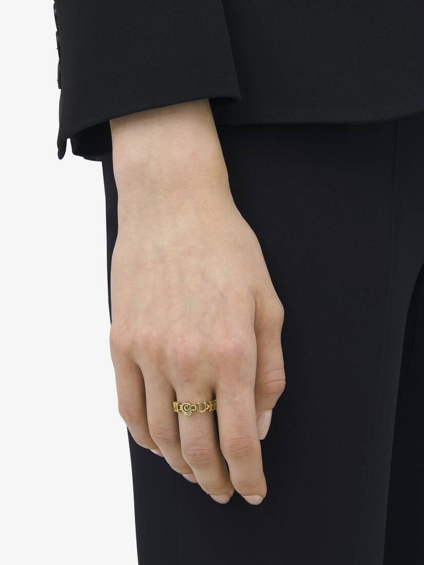 Alexander McQueen McQueen Ring | REVERSIBLE