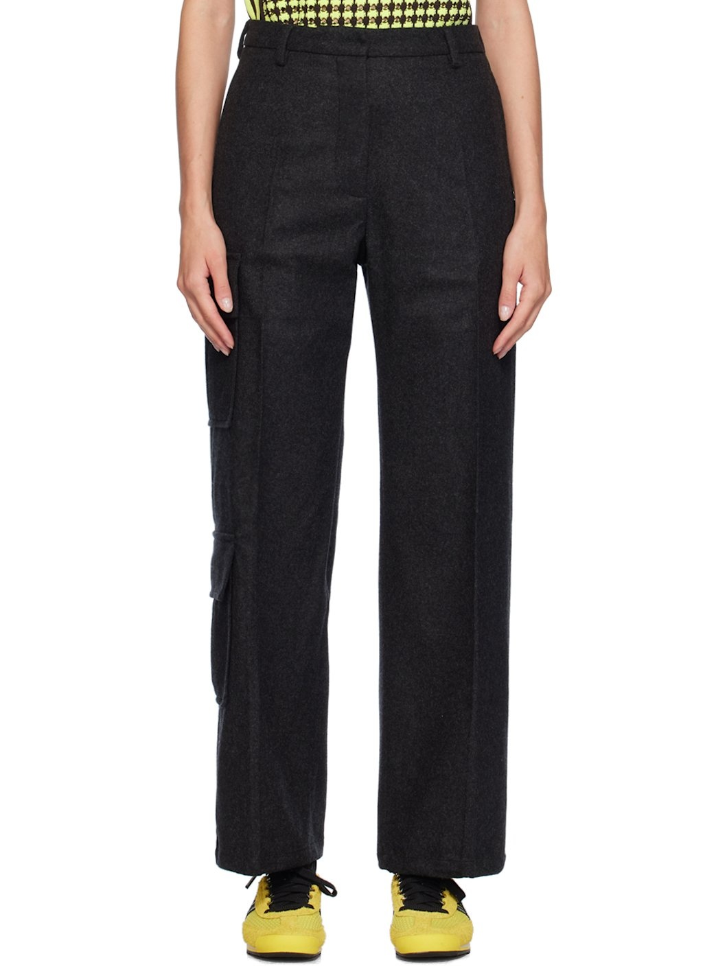 Gray Reverb Trousers - 1