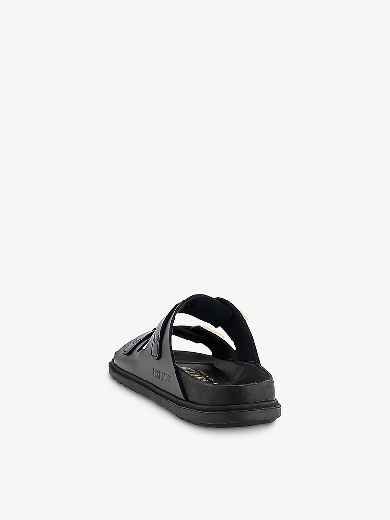 BIRKENSTOCK St Barths Two-Buckle Leather Sandals outlook