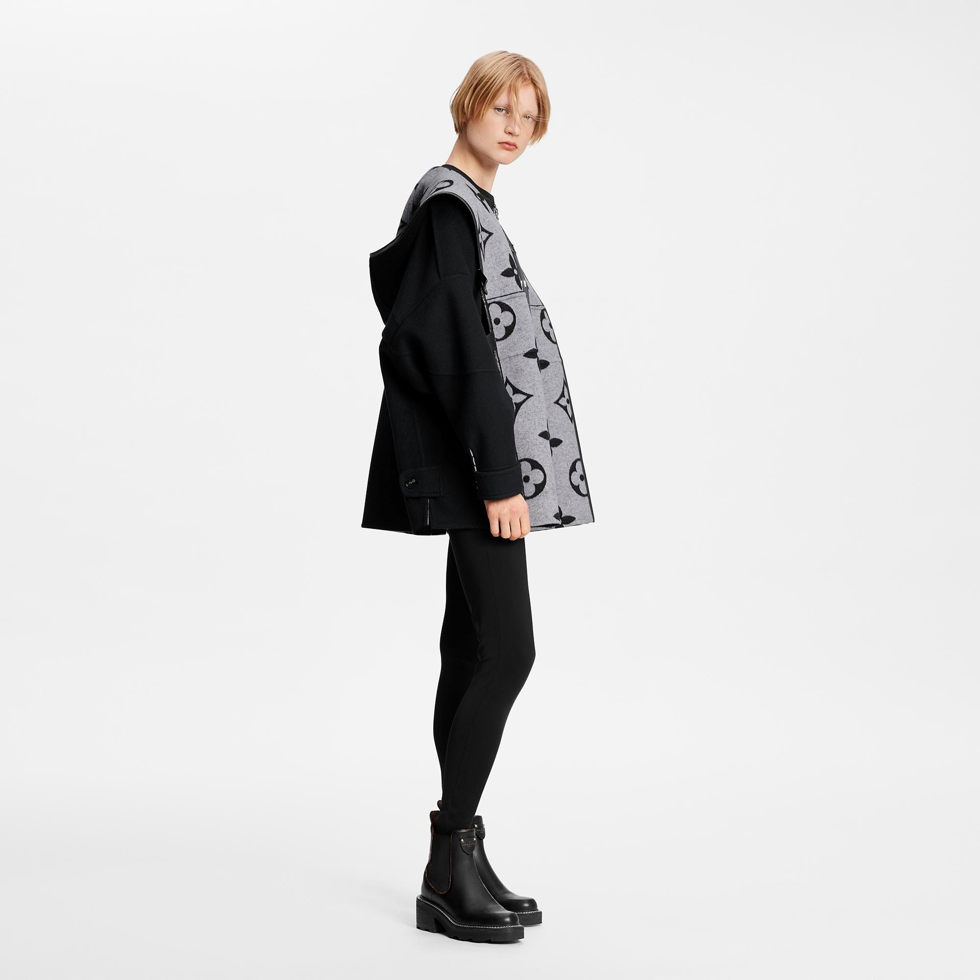 Double Face Pea Coat - 4