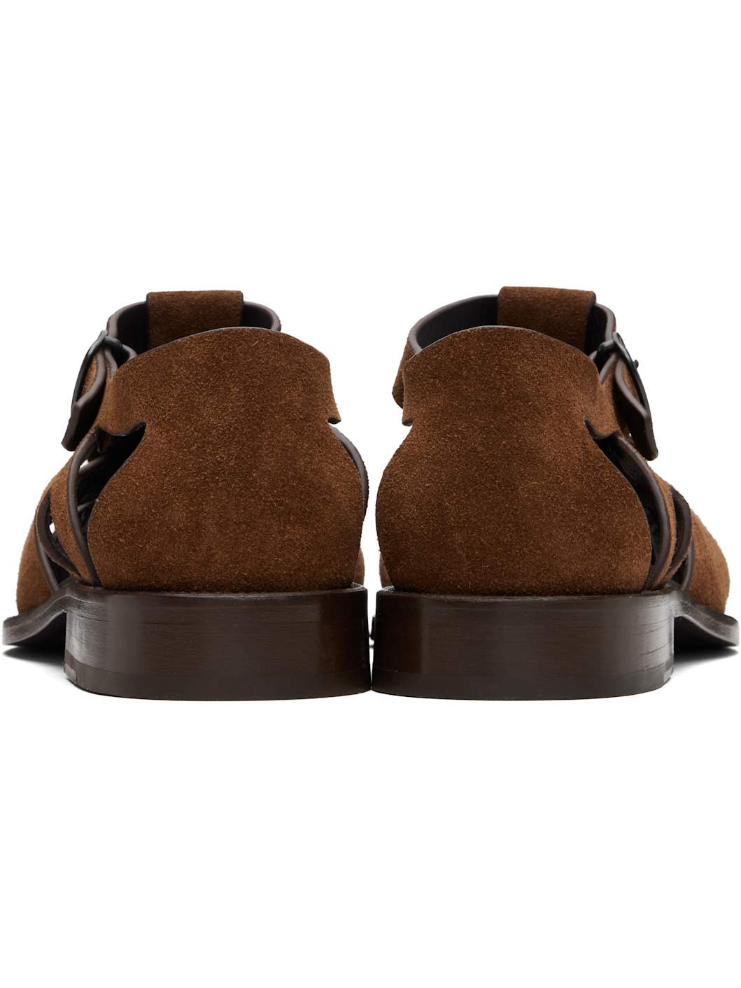 Tan Pesca Suede Sandals - 2