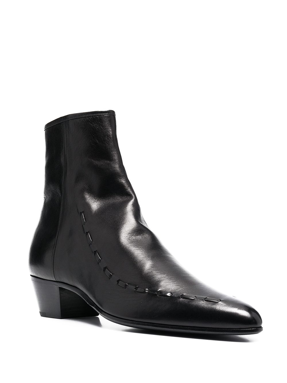 leather Casey 40 ankle boots - 2