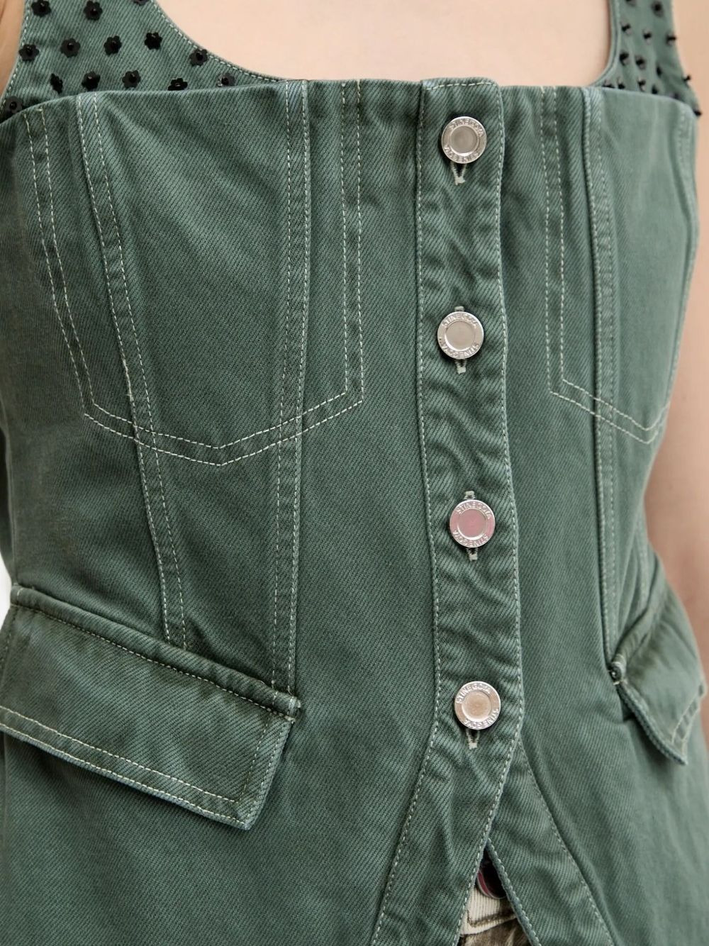 embellished button top - 4