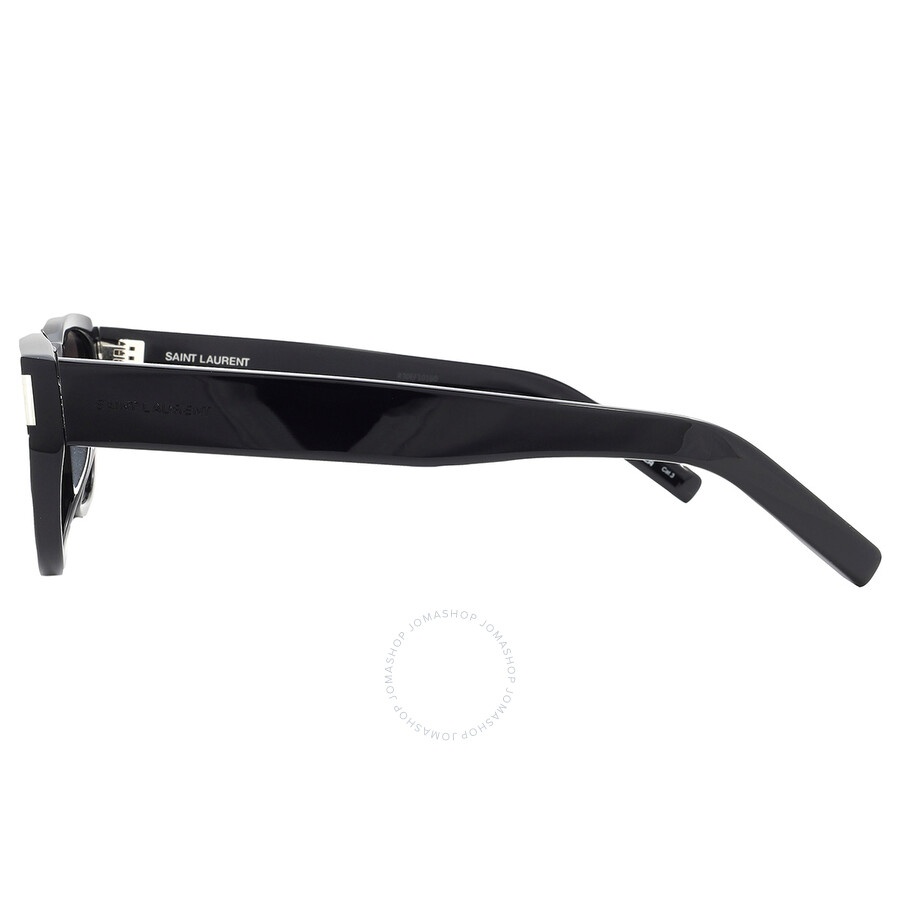 Saint Laurent Black Rectangular Men's Sunglasses SL 601 001 51 - 3