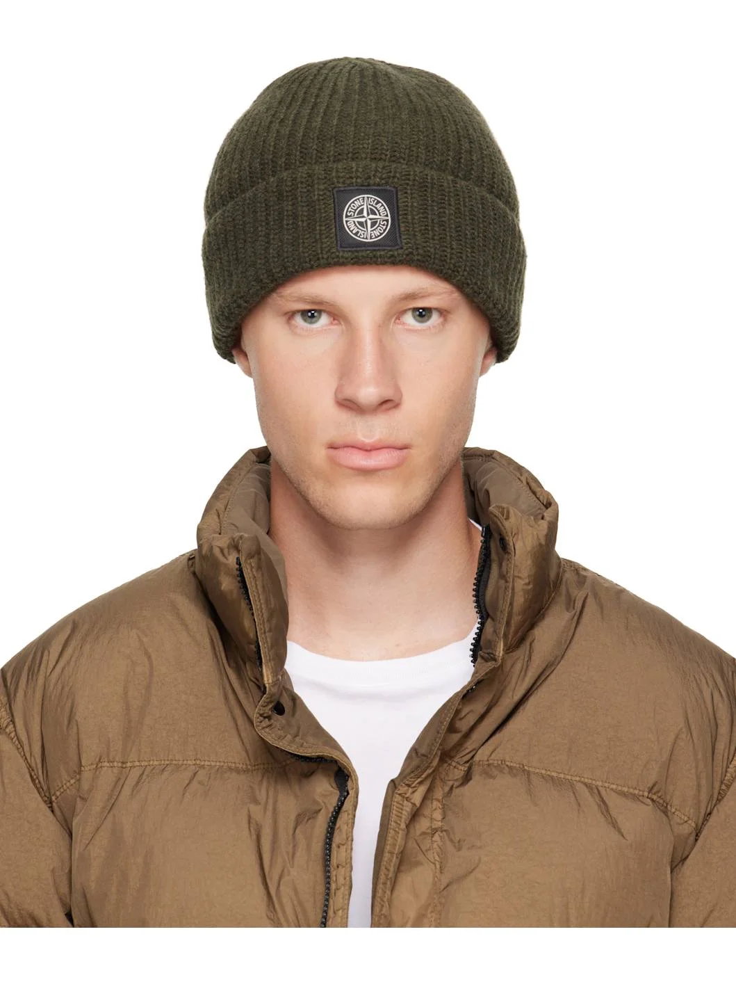 Green N100012 Light RWS Geelong Wool Beanie - 1