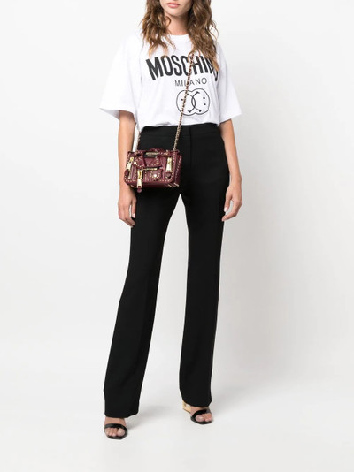 Moschino biker crossbody bag outlook