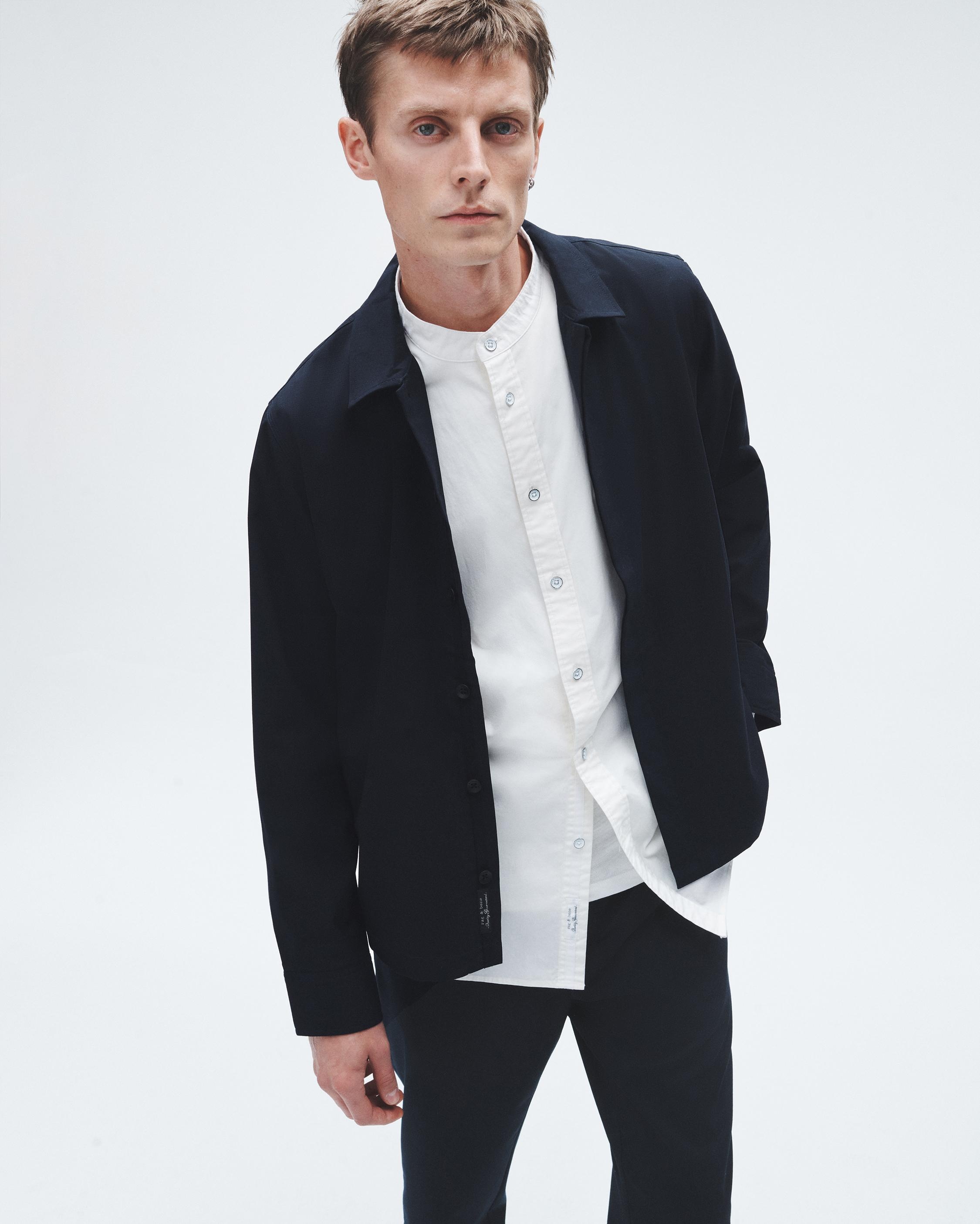 Hyde Tropical Wool Shirt Jacket
Relaxed Fit - 2