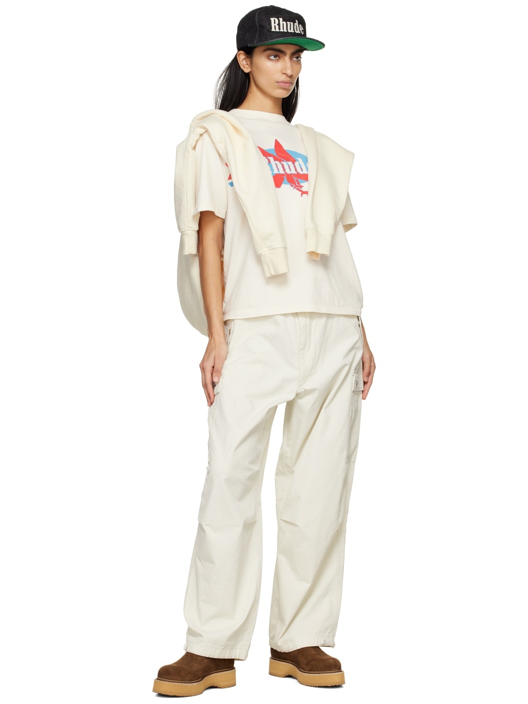 Off-White Parachute Trousers - 4