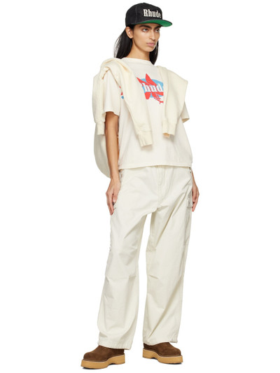 Rhude Off-White Parachute Trousers outlook