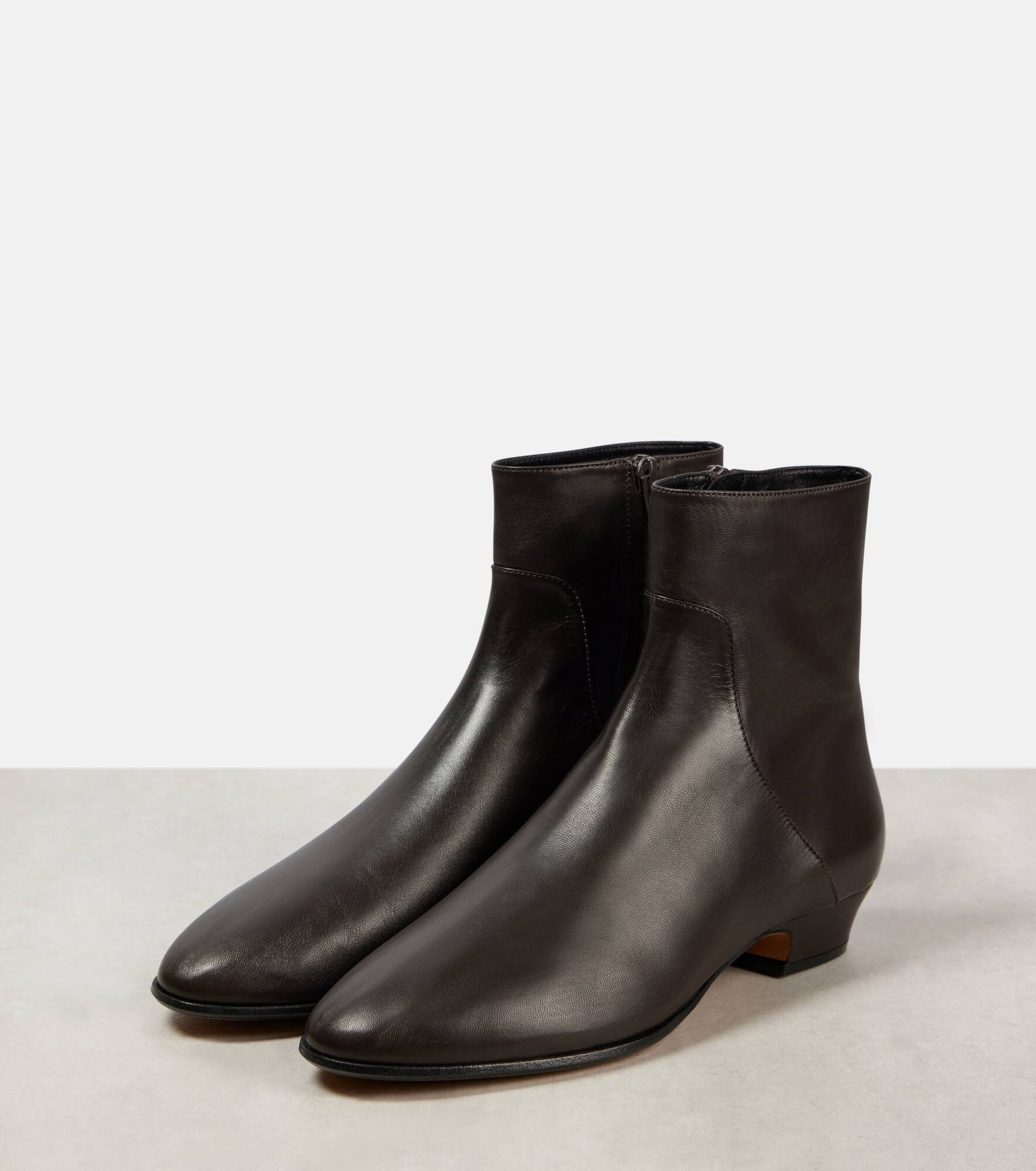 Awar 25 leather ankle boots - 4
