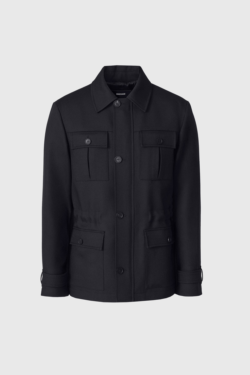 JUDSON Wool Gabardine Safari Jacket 1