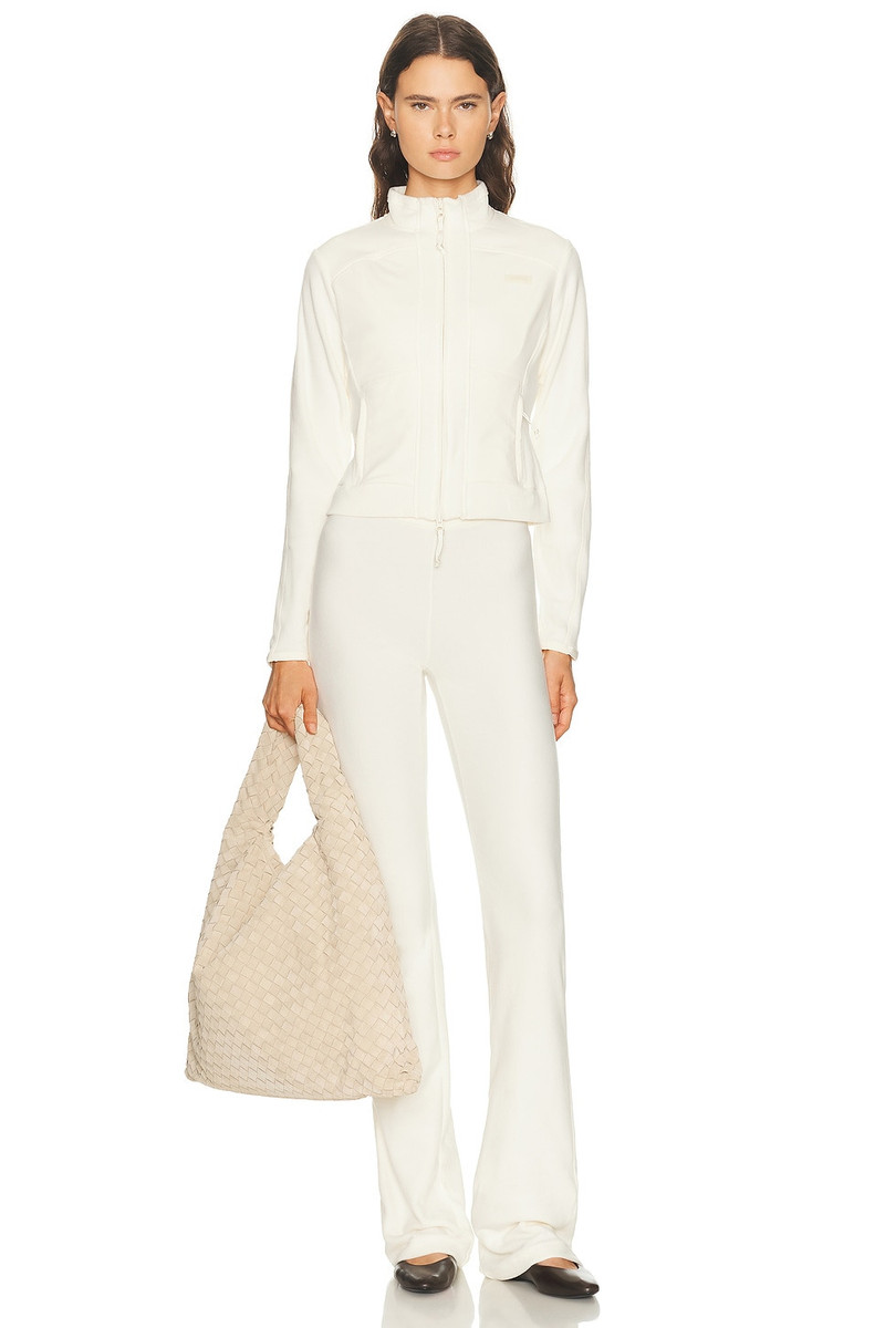 SKIMS Ski Lounge Fleece Fitted Jacket outlook