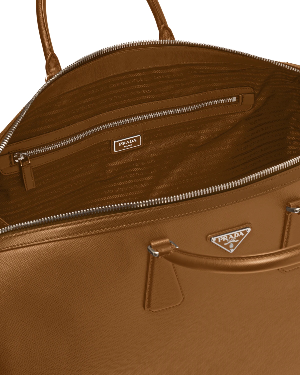 Saffiano Leather Travel Bag - 5