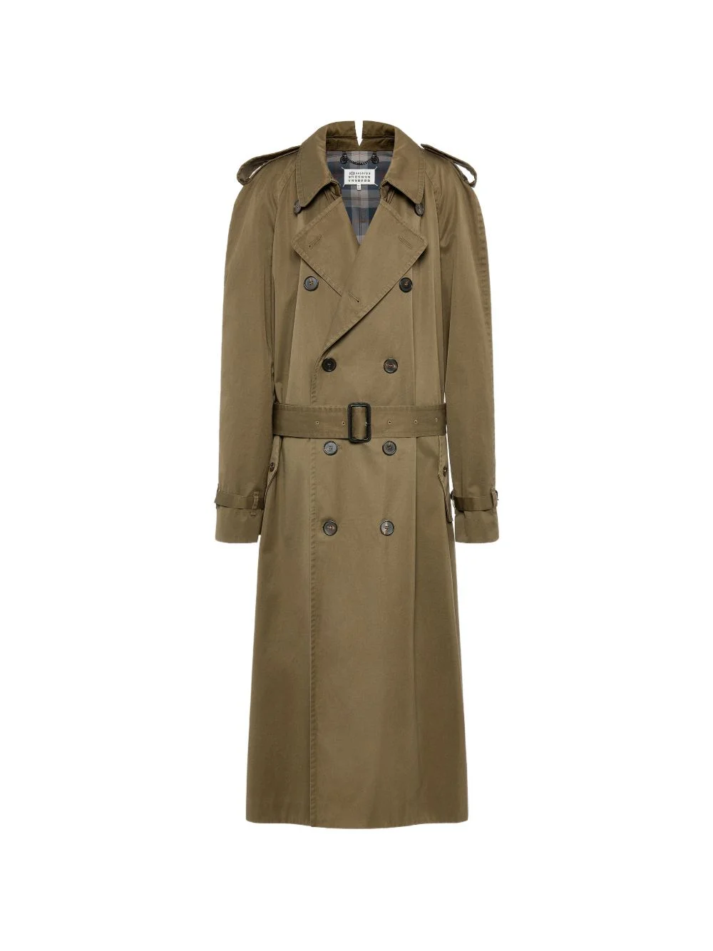 Maison Margiela Women Double-Breasted Trench Coat - 1