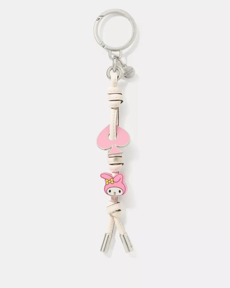 Hello Kitty And Friends X Kate Spade New York My Melody Enamel Knott Bag Charm - 1