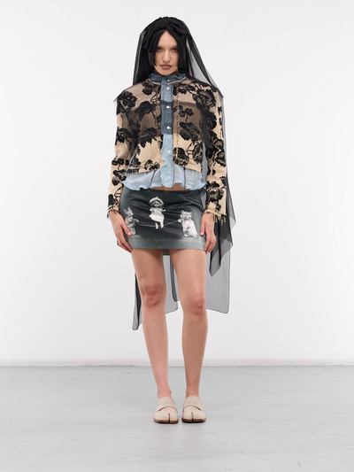 UNDERCOVER Layered Jacquard Blouse outlook