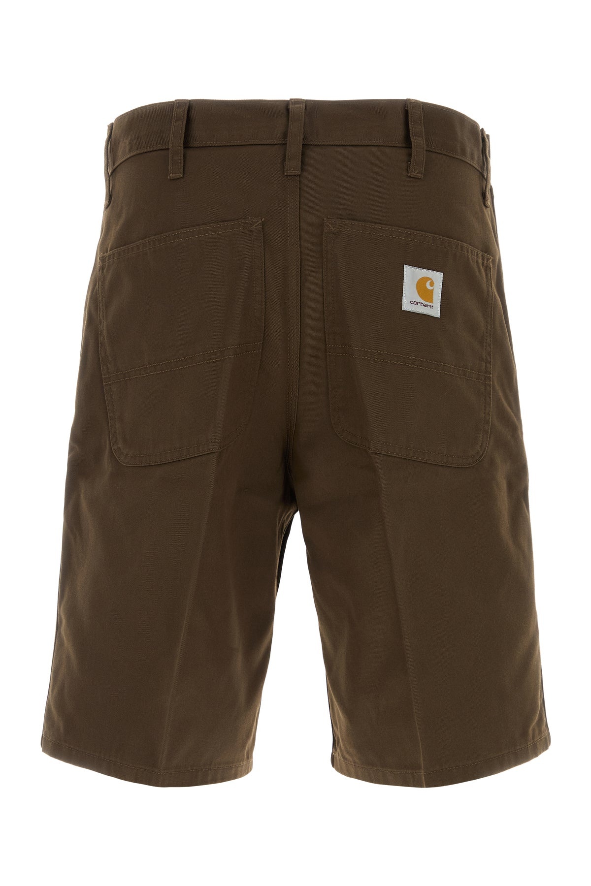 Brown twill Simple Short - 2