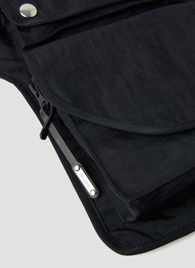 Helmut Lang Nylon Vest Bag in Black outlook