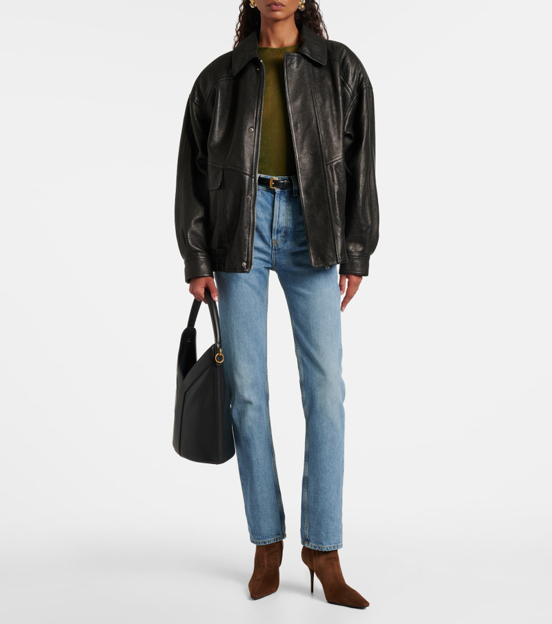 SAINT LAURENT Mid-rise bootcut jeans outlook