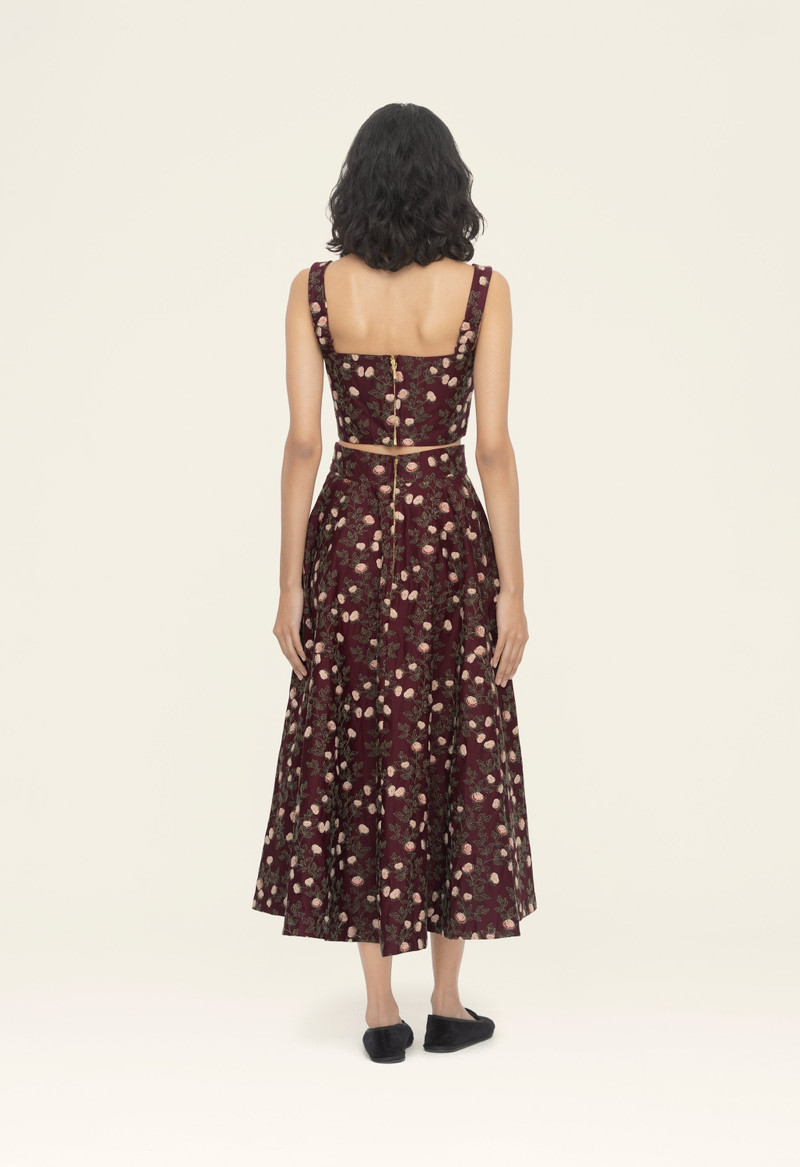 Bergamota Colibrí Maxi Skirt 6