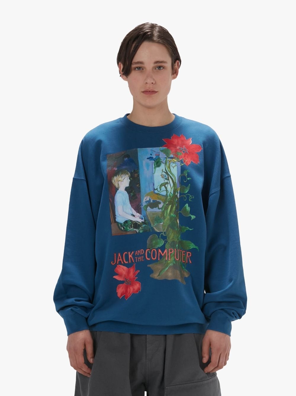 SWEATSHIRT WITH PRINT - 2