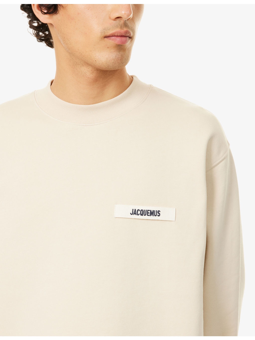 Gros Grain Crewneck Cotton-Jersey Sweatshirt - 5