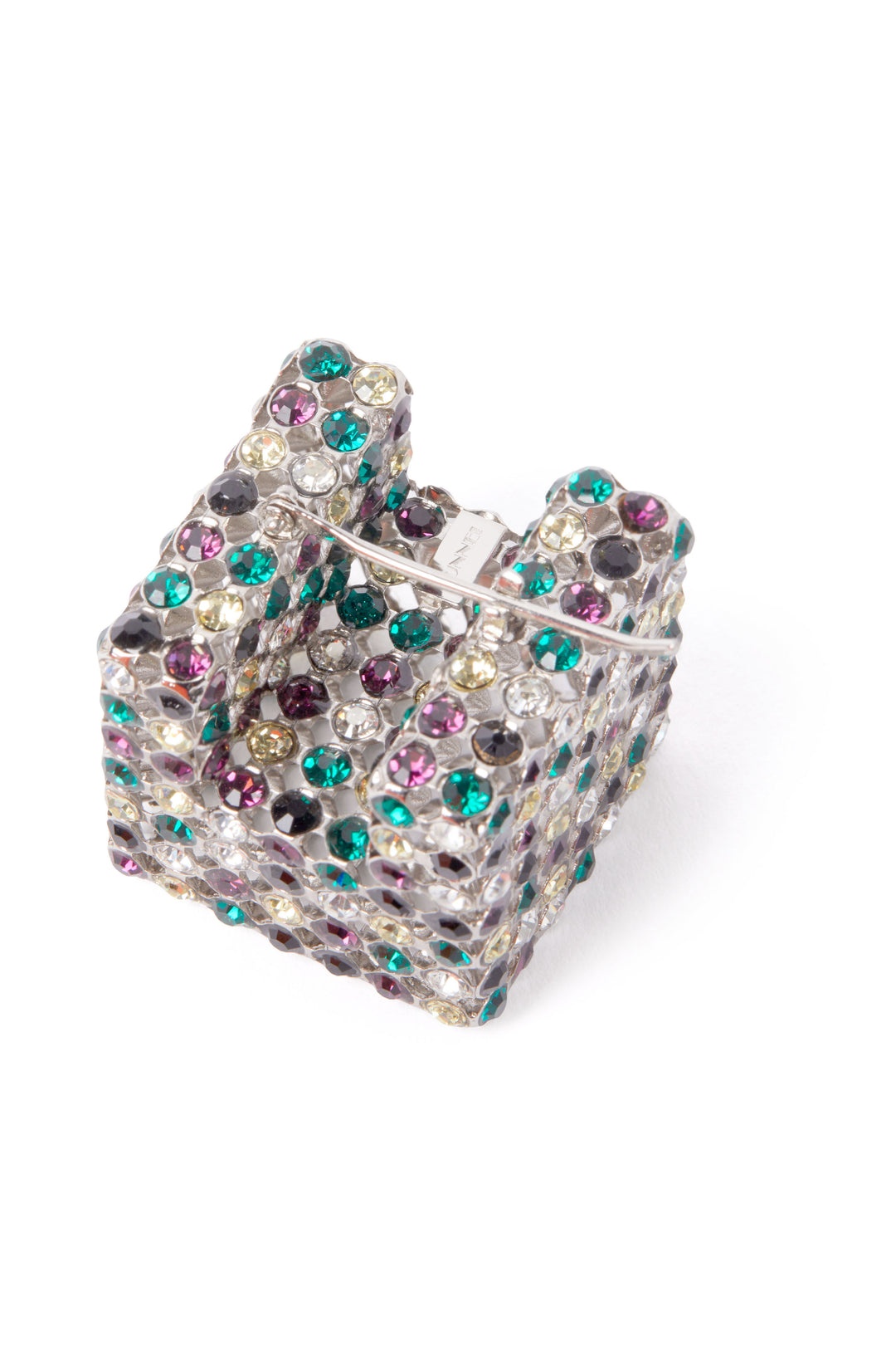 GIOSTRA SILVER CUBE EARRING / multicolor - 2