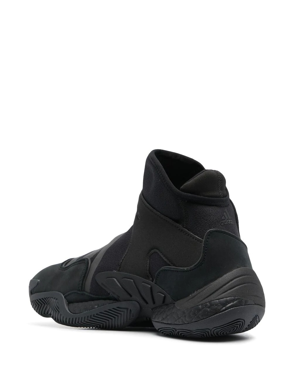 x Pharrell Williams Triple Black high-top sneakers - 3