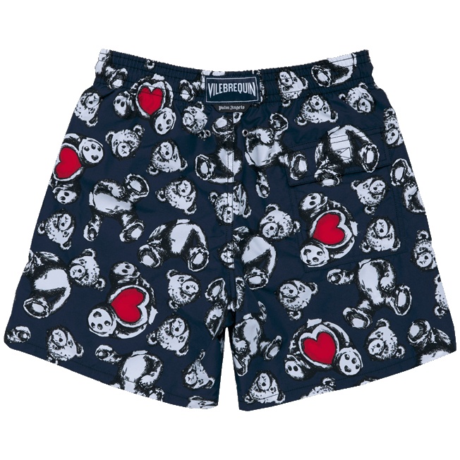 Men Swim Trunks Palm Bear Hearts - Vilebrequin x Palm Angels - 2