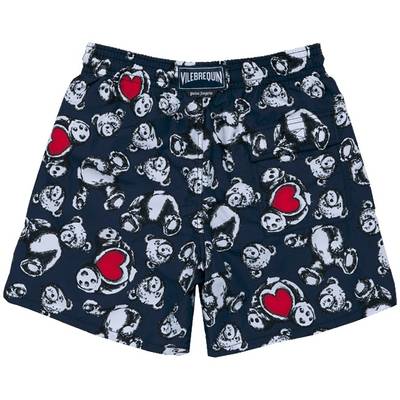 Vilebrequin Men Swim Trunks Palm Bear Hearts - Vilebrequin x Palm Angels outlook