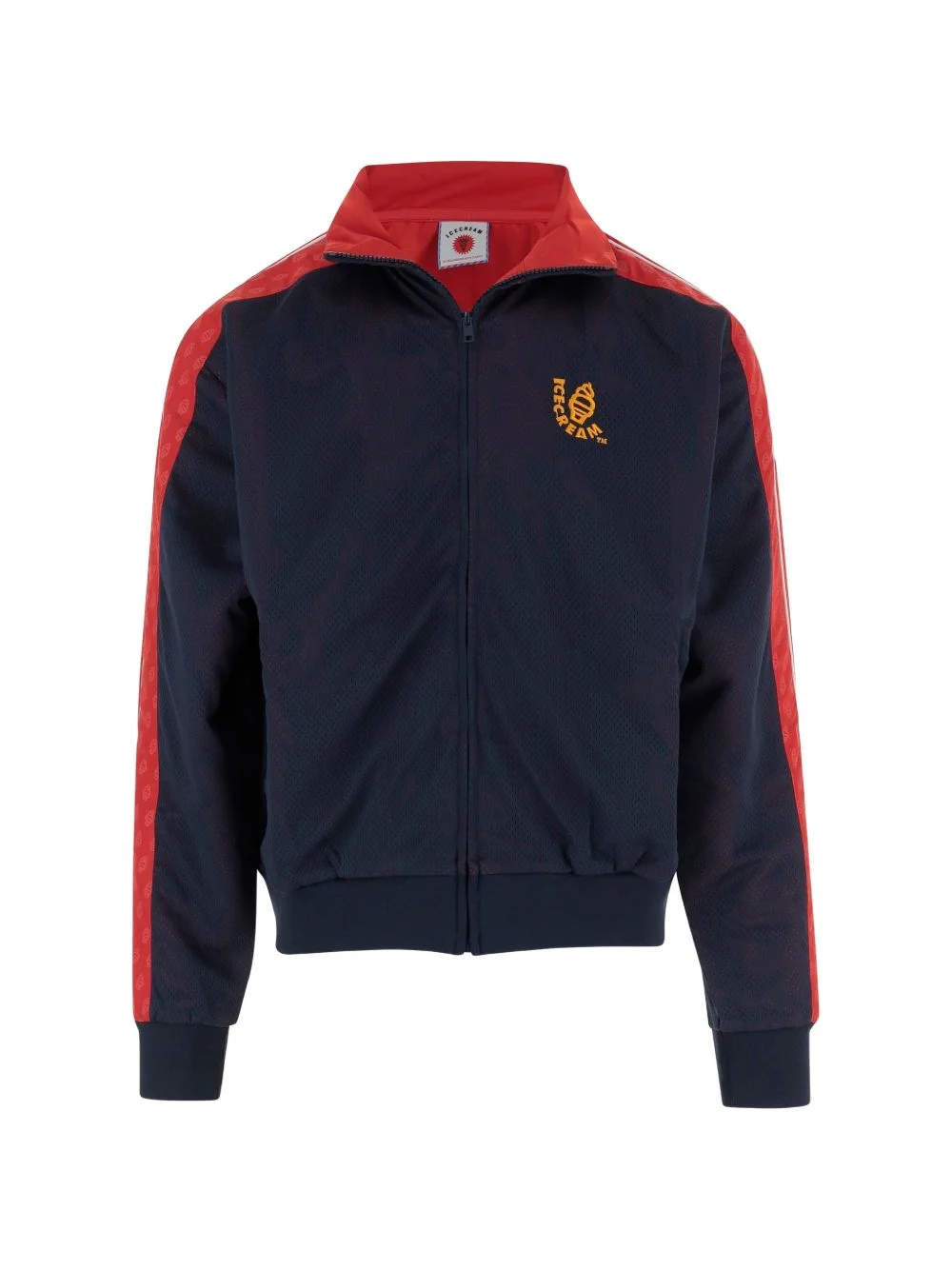 logo zip-up jacket - 1