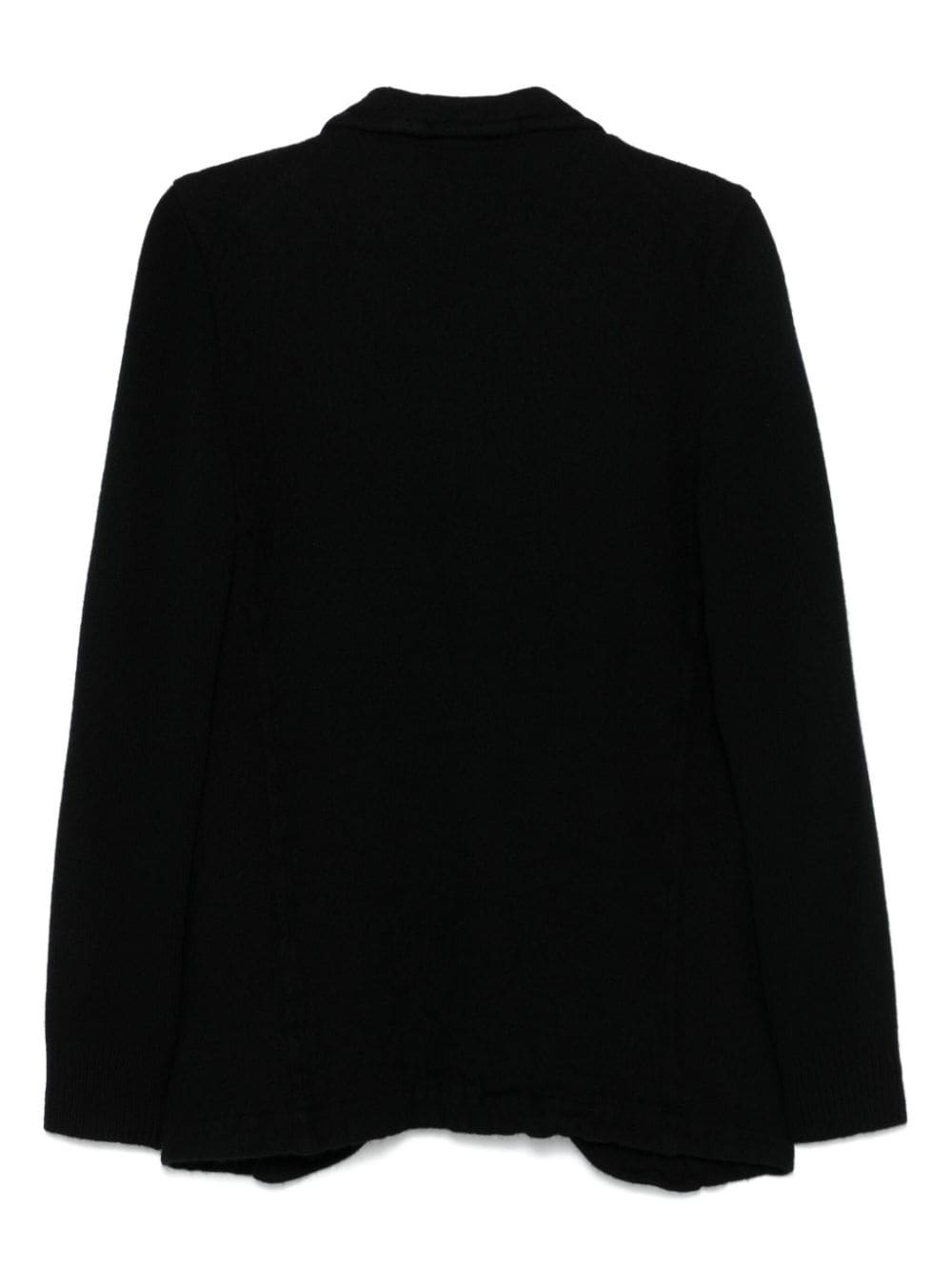 knitted blazer - 2