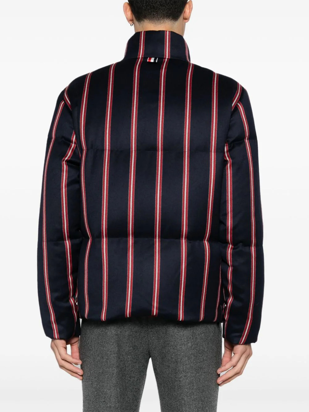 Downfill 4-Bar Reversible Puffer Jacket - 4