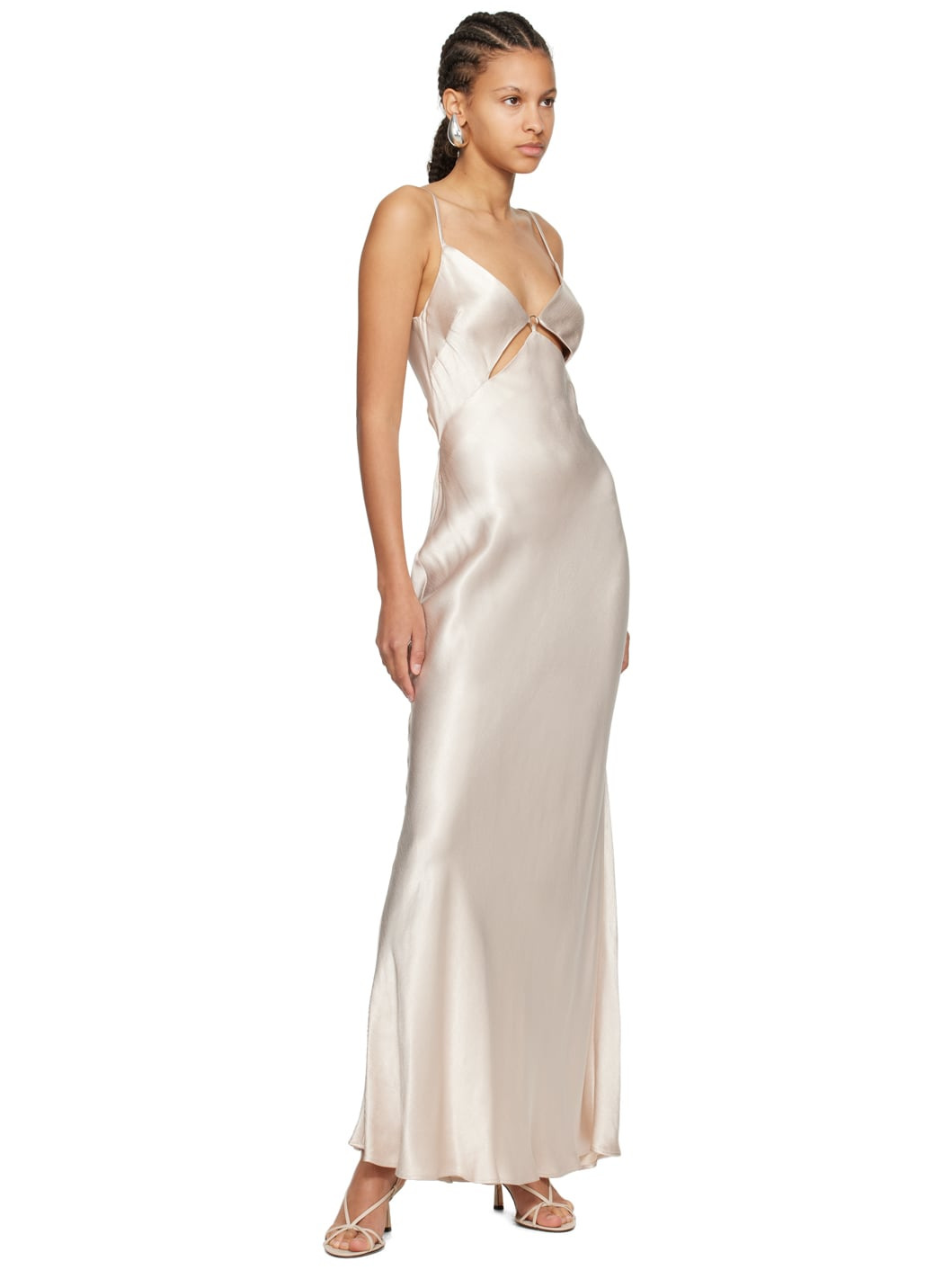 Beige Margaux Maxi Dress - 4