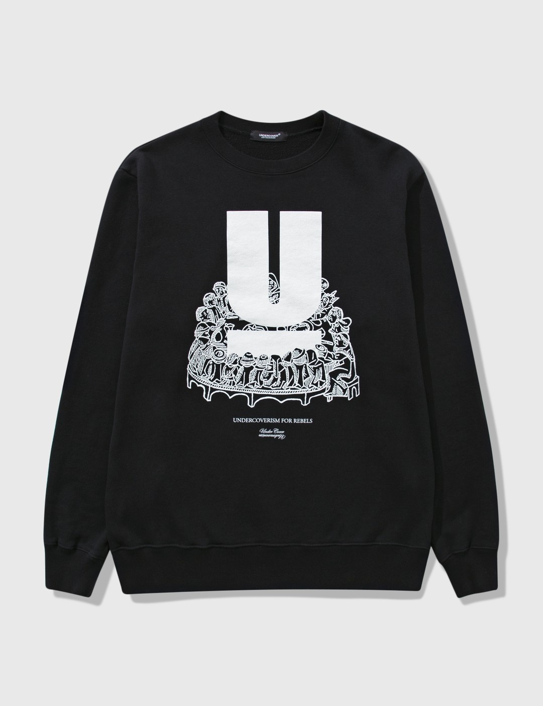 UNDERCOVER U LOGO SWEATSHIRT | REVERSIBLE