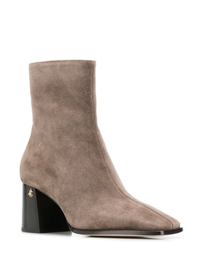 JIMMY CHOO Bryelle 65mm square-toe boots outlook