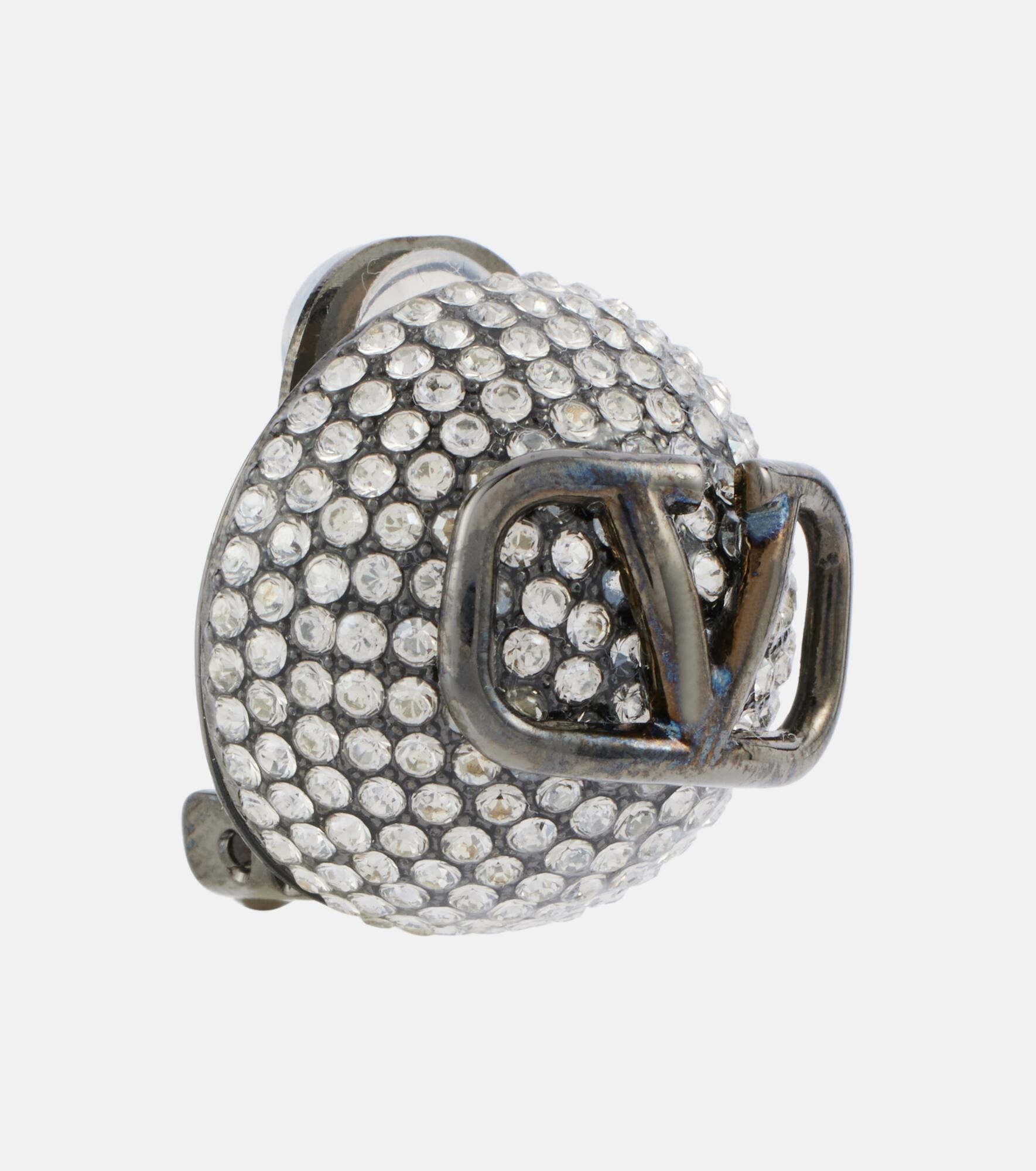 VLogo Signature clip-on earrings - 2