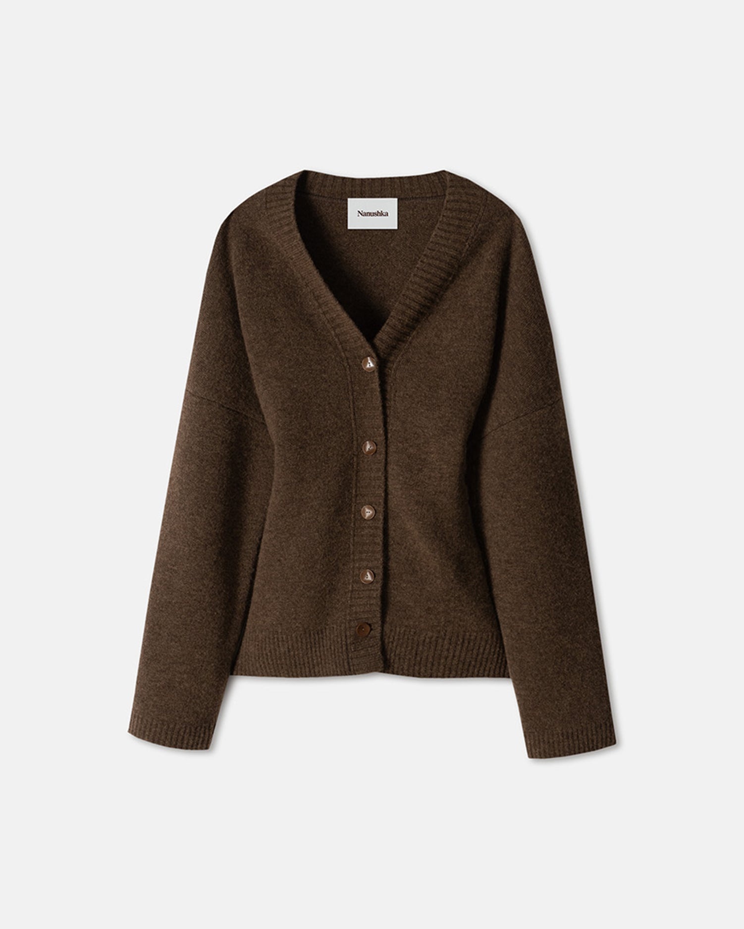Fluffy Knit Cardigan - 1