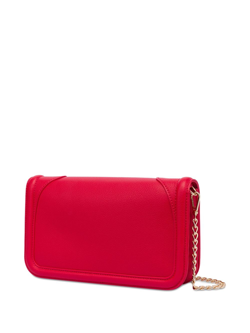 logo-plaque clutch bag - 2