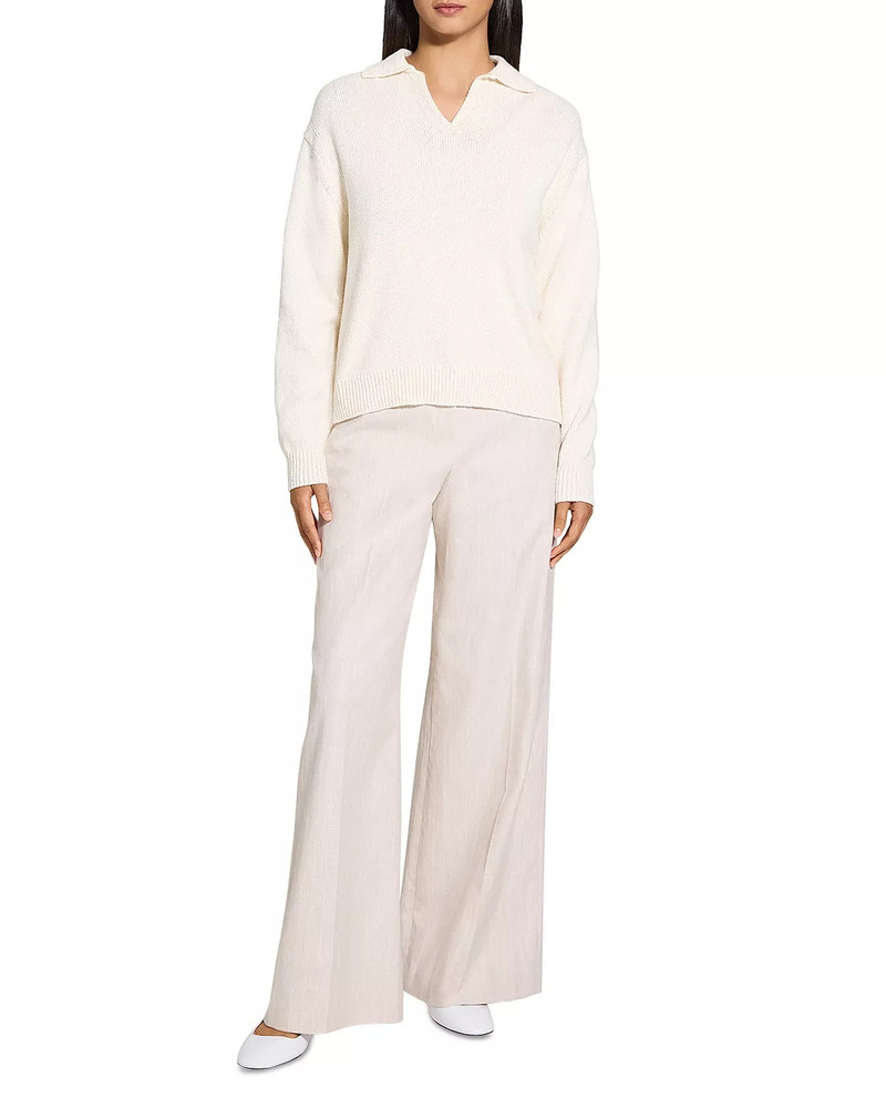 Theory Polo V Neck Sweater outlook