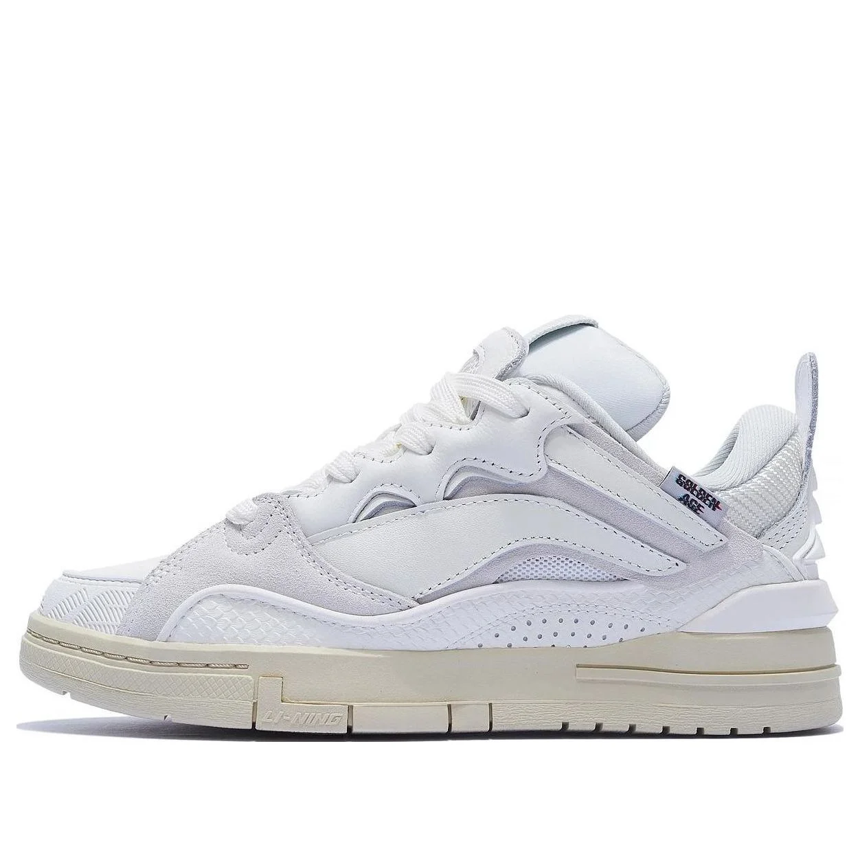 (WMNS) Li-Ning Superwave Golden 'White' AECS074-7 - 1