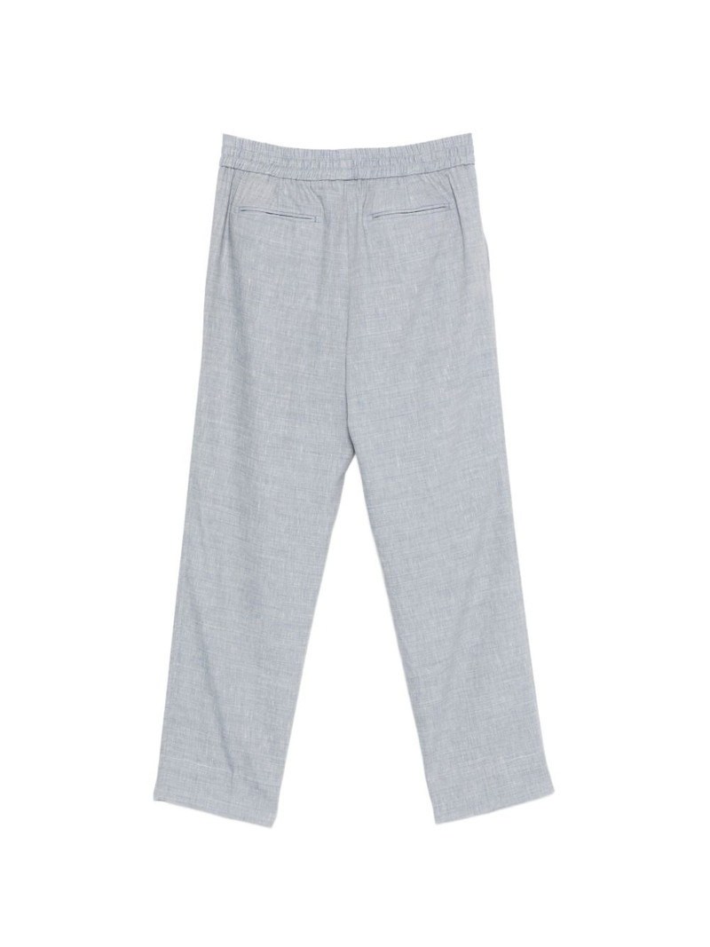 Brioni drawstring-fastening cropped trousers outlook