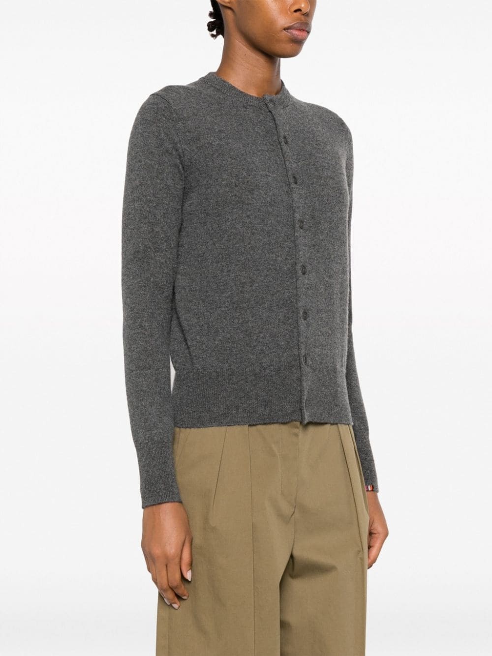 N°300 Little 2 crew-neck cashmere cardigan - 3