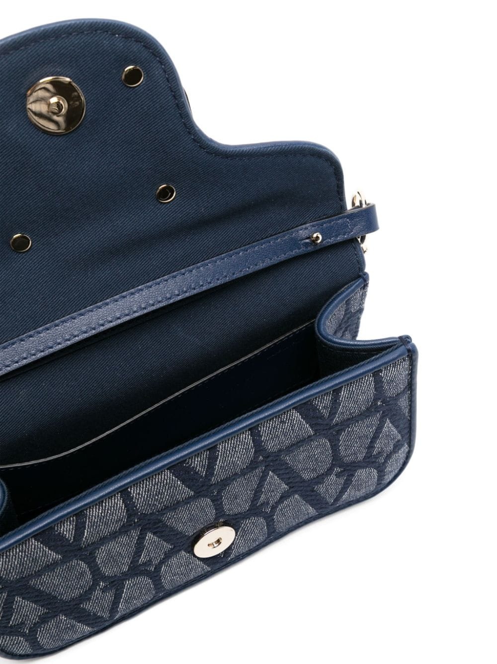 LocÃ² Toile Iconographe denim crossbody bag - 4